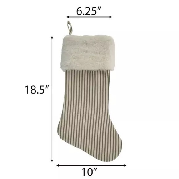 (3) NEW with tags Striped Stocking - Picture 2 of 6